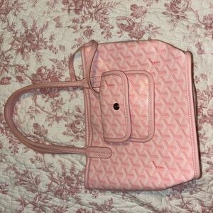 Mini pink shoulder bag